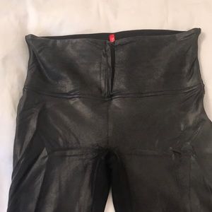Black Spanx Leggings with slight shine!